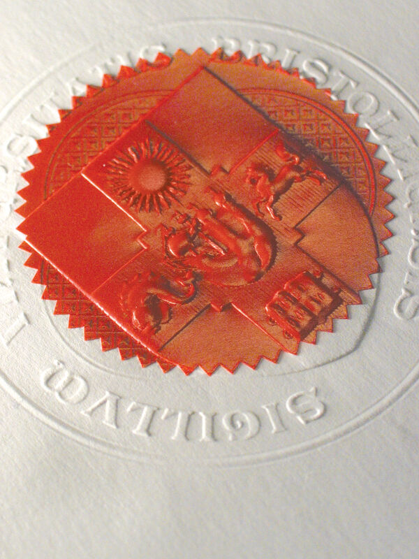 Award verification for former student (paper copy - International address)